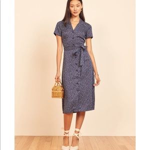 Reformation Breje Midi Dress XS
